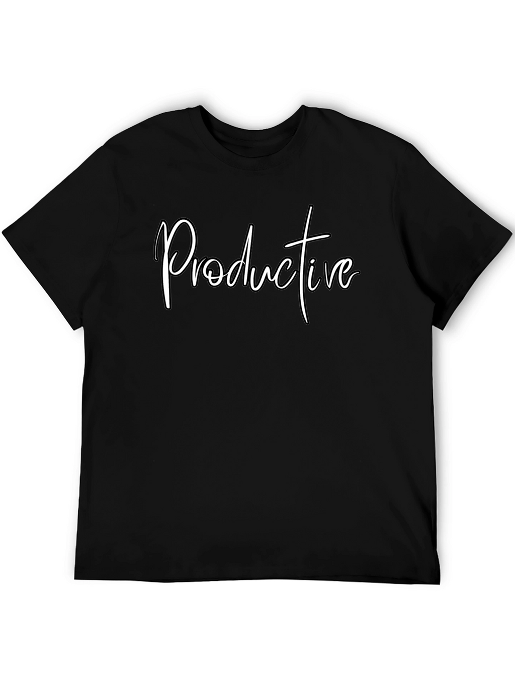 Productive Black T-Shirt