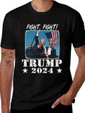 Fight! Trump 2024 Graphic T-Shirt