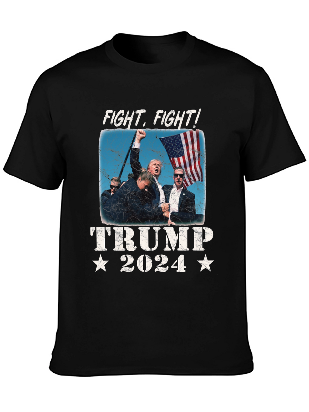 Fight! Trump 2024 Graphic T-Shirt