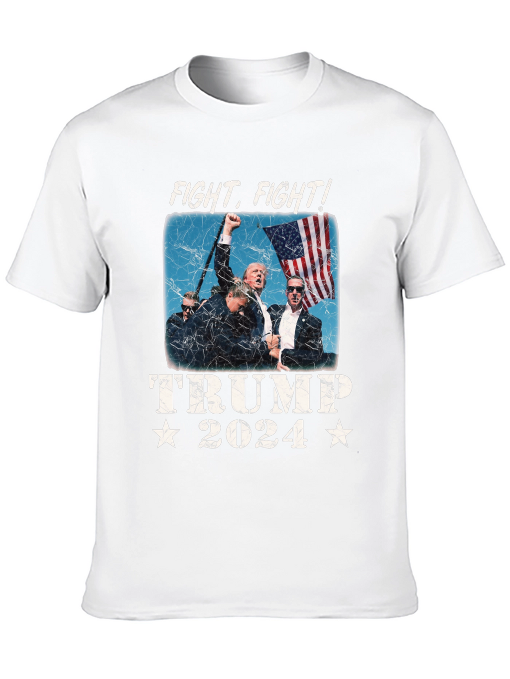 Fight! Trump 2024 Graphic T-Shirt