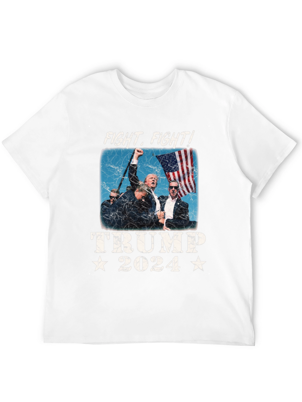 Fight! Trump 2024 Graphic T-Shirt