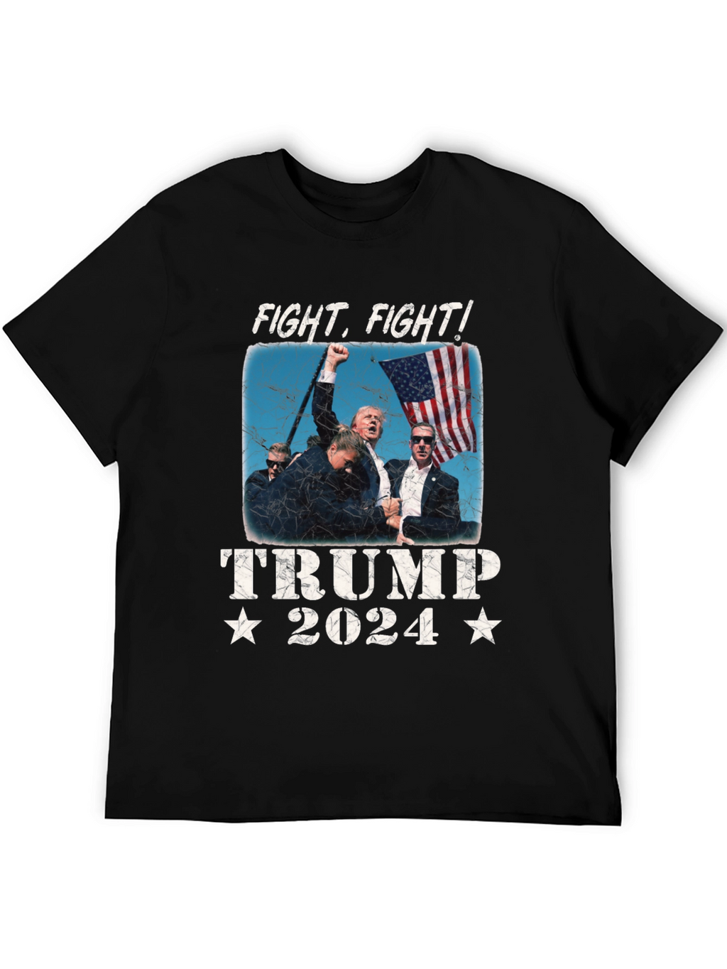 Fight! Trump 2024 Graphic T-Shirt