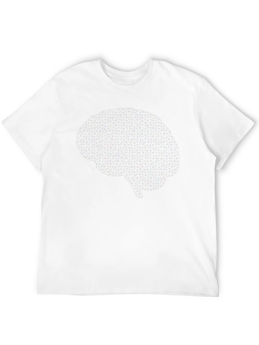 Abstract Brain Tee - Modern Minimalist Design