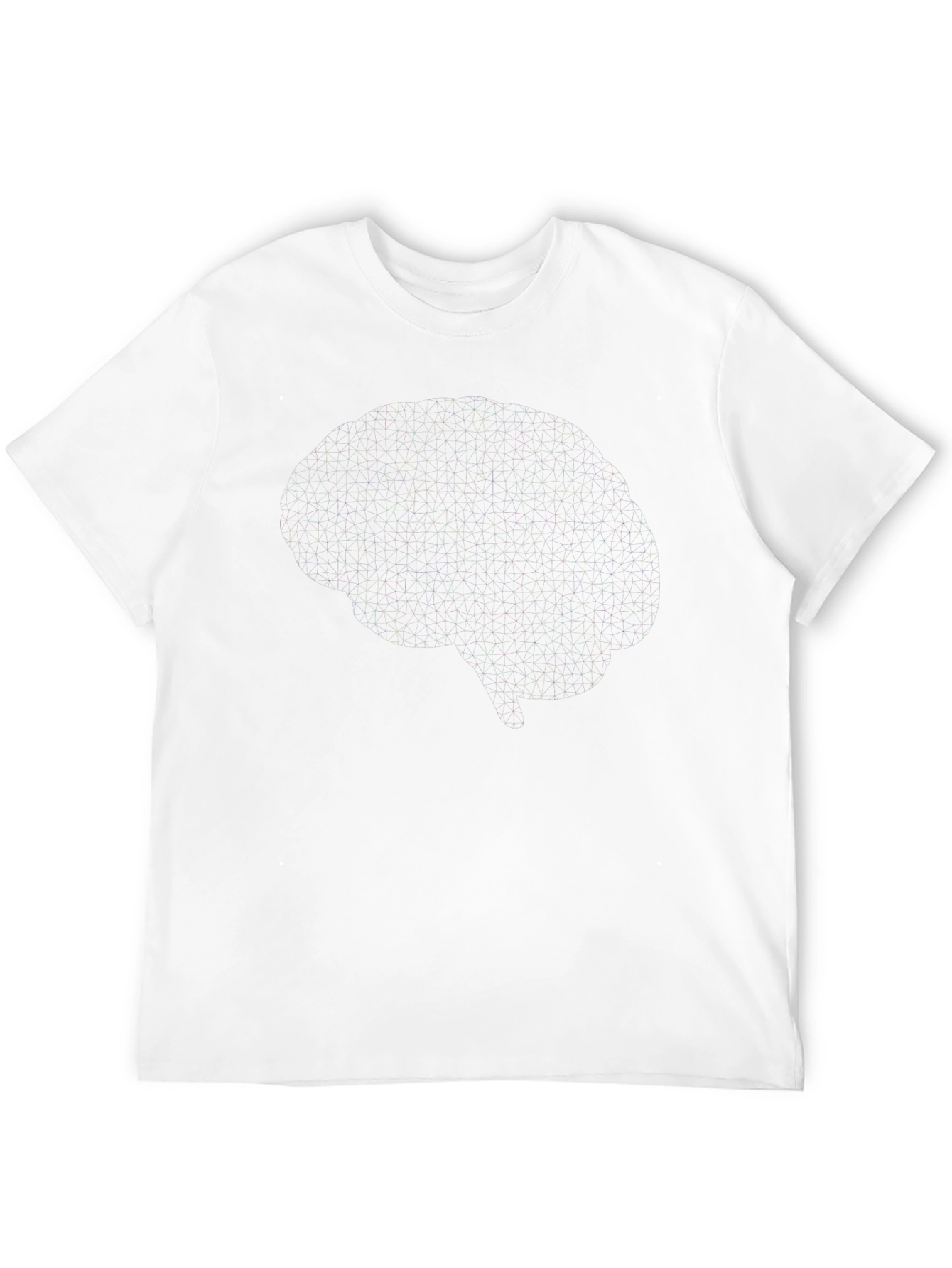 Abstract Brain Tee - Modern Minimalist Design