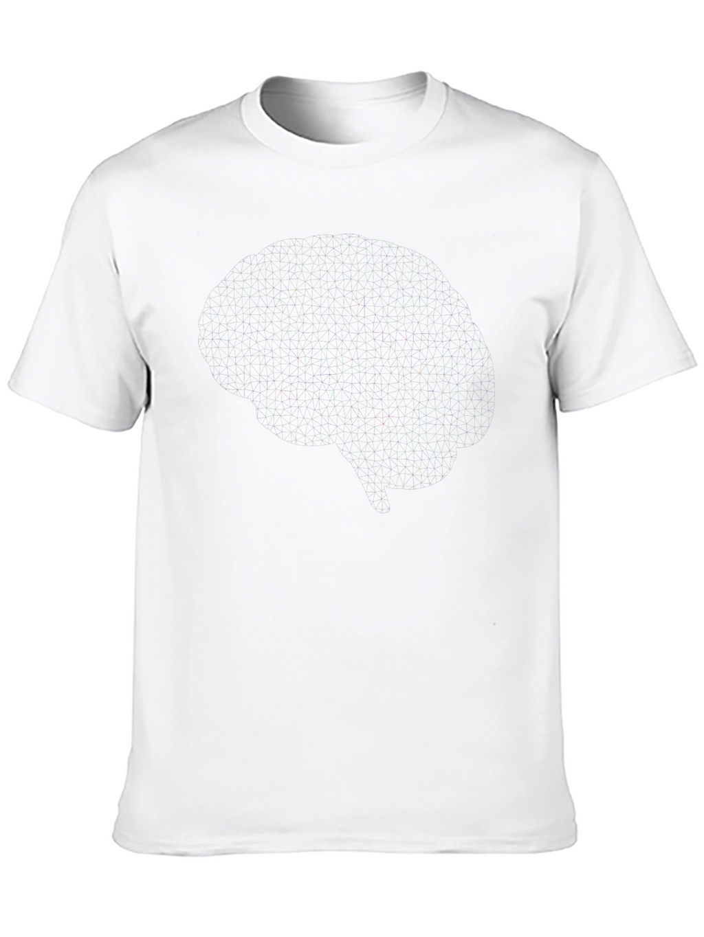 Abstract Brain Tee - Modern Minimalist Design