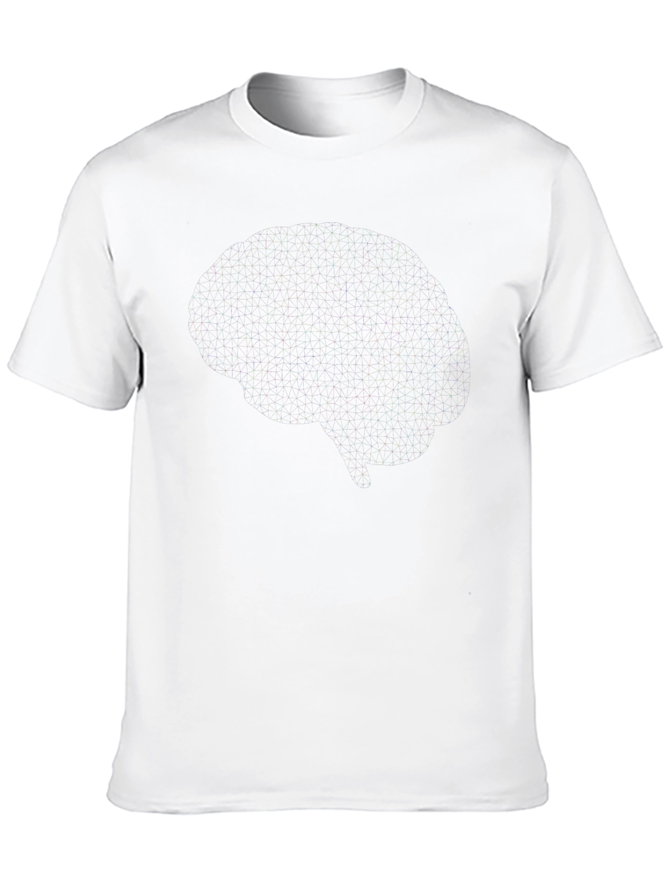 Abstract Brain Tee - Modern Minimalist Design