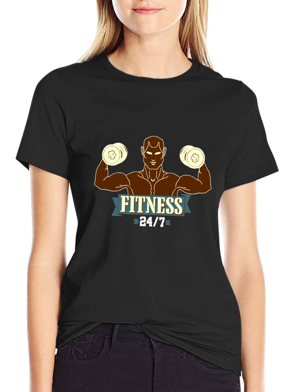 Fitness 24/7 Graphic T-Shirt