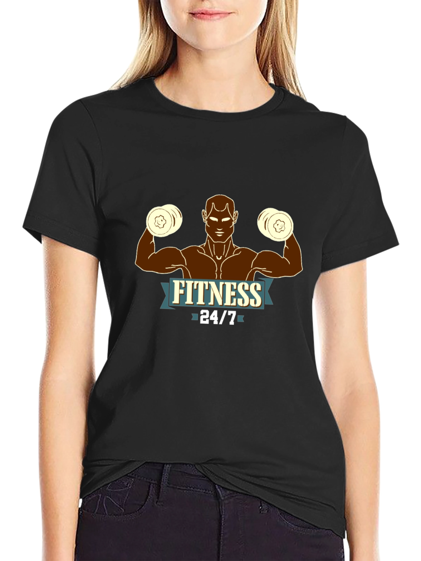 Fitness 24/7 Graphic T-Shirt