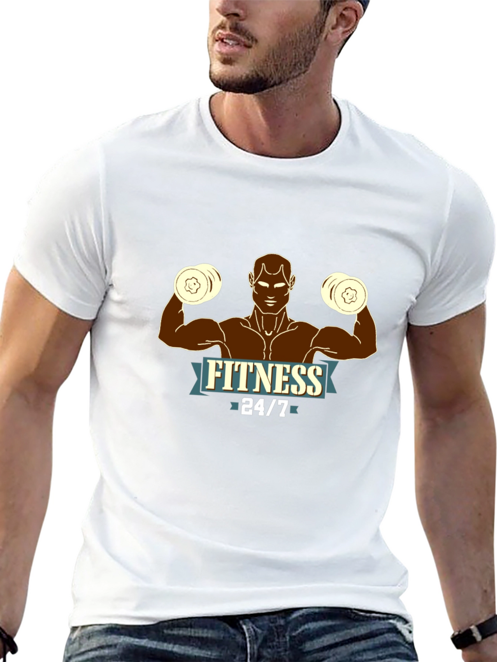 Fitness 24/7 Graphic T-Shirt