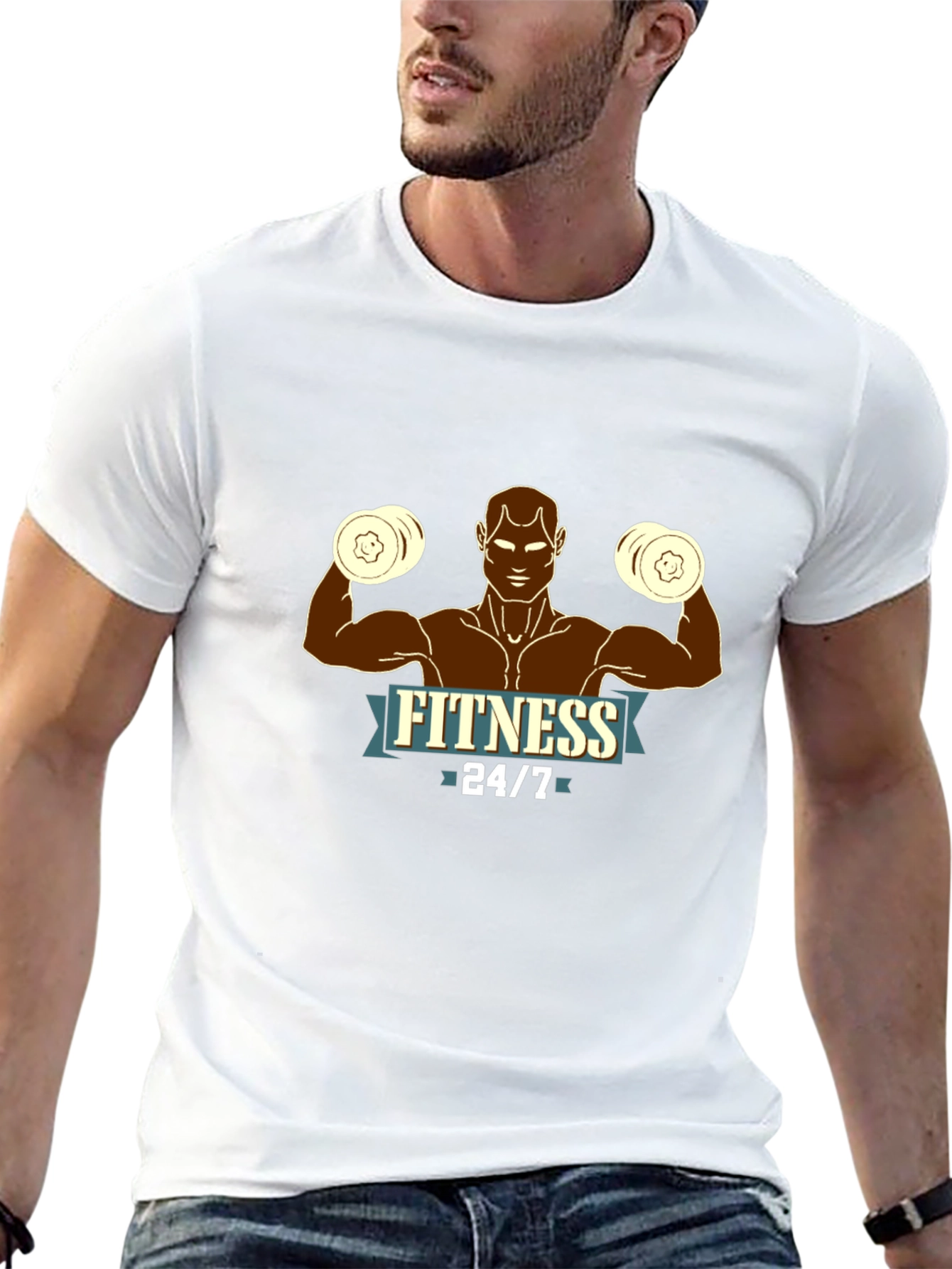 Fitness 24/7 Graphic T-Shirt