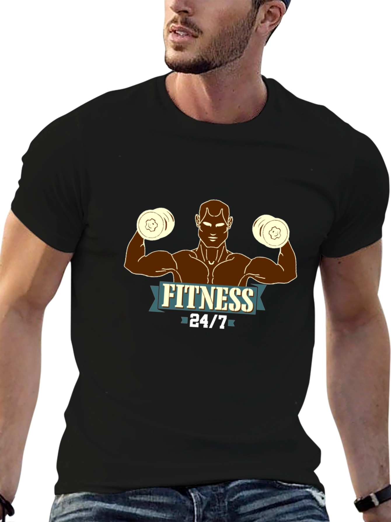 Fitness 24/7 Graphic T-Shirt