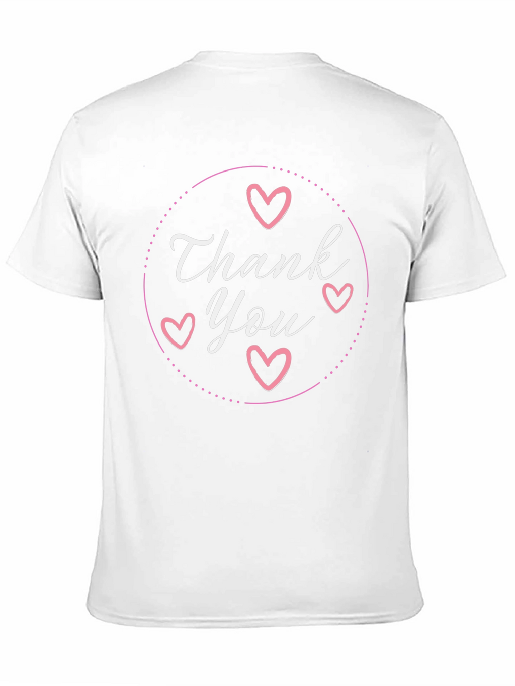 Thank You Hearts Graphic T-Shirt