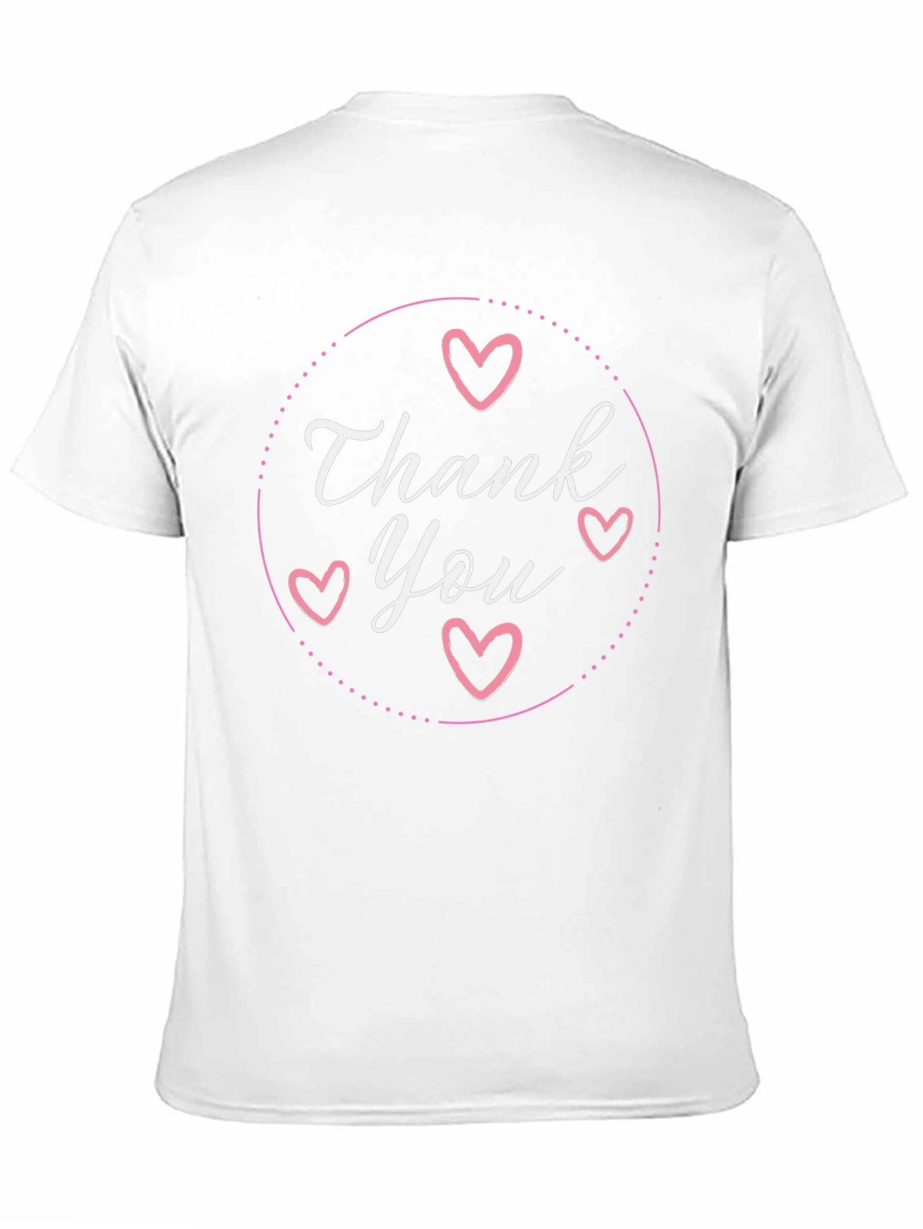 Thank You Hearts Graphic T-Shirt
