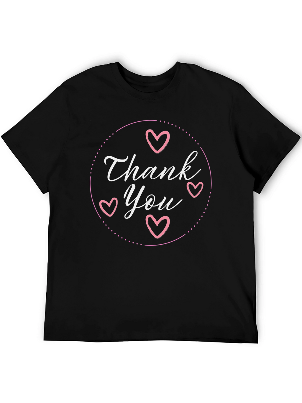 Thank You Hearts Graphic T-Shirt