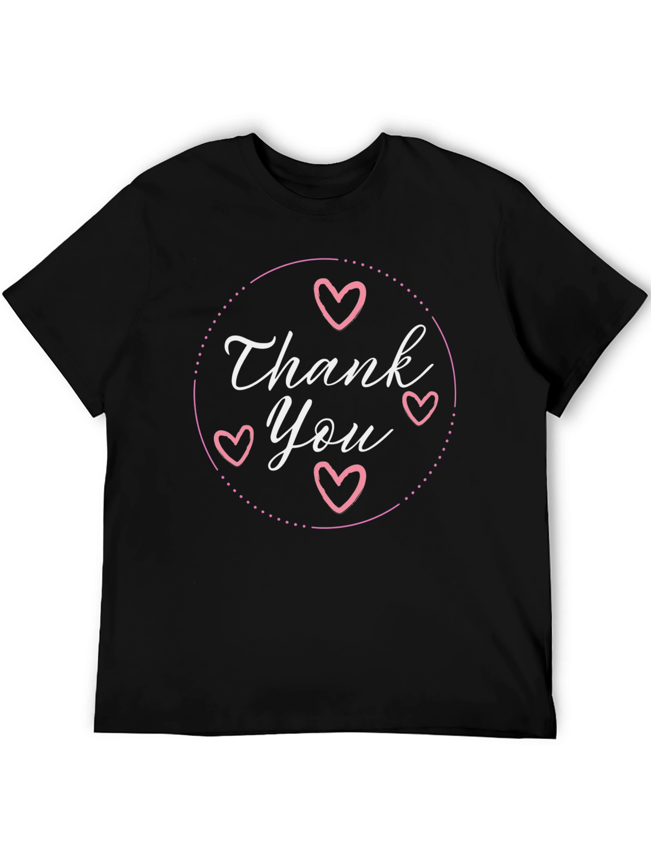 Thank You Hearts Graphic T-Shirt