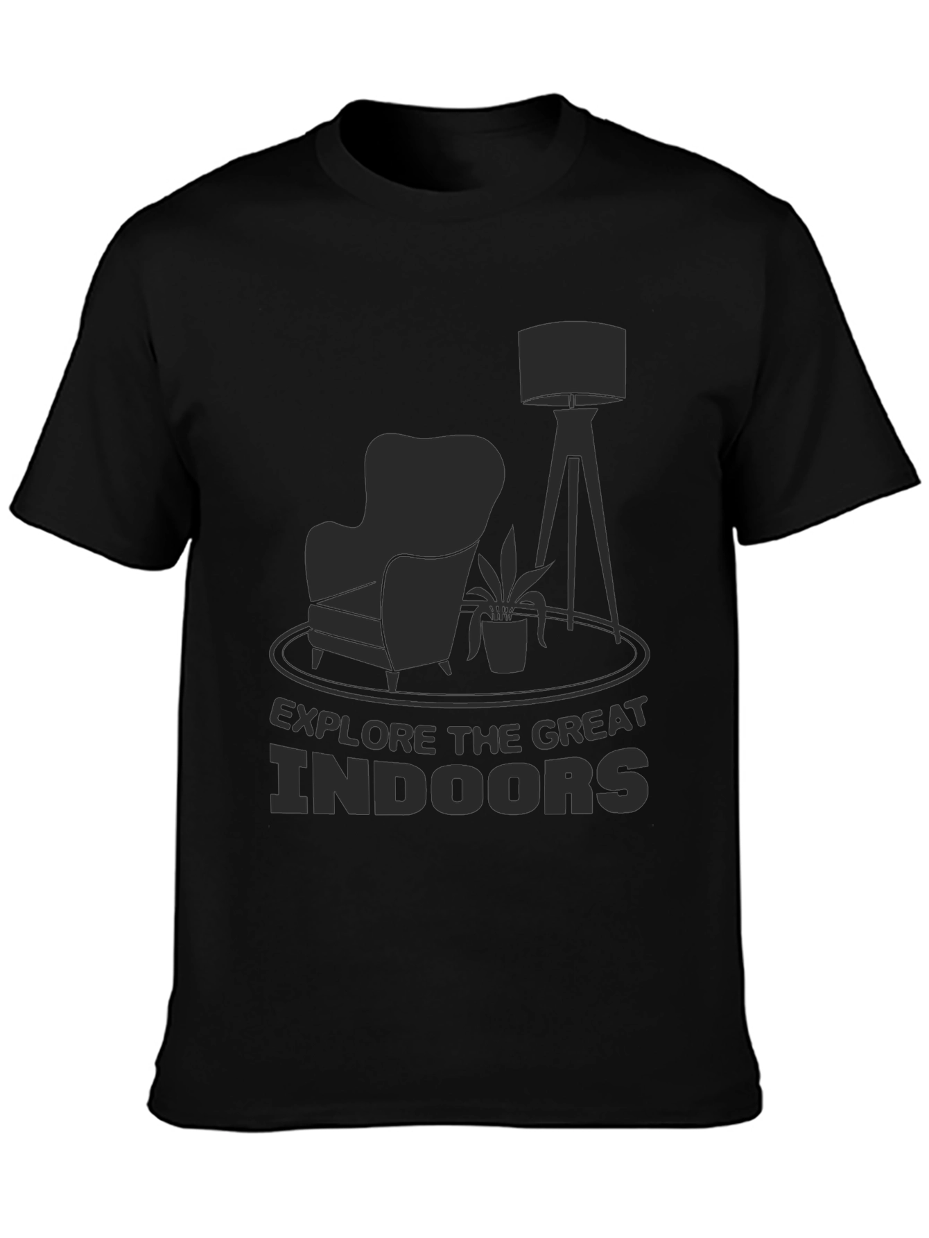 Explore The Great Indoors Graphic T-Shirt