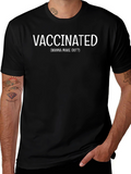 Vaccinated Wanna Make Out T-Shirt - Funny Dating Tee