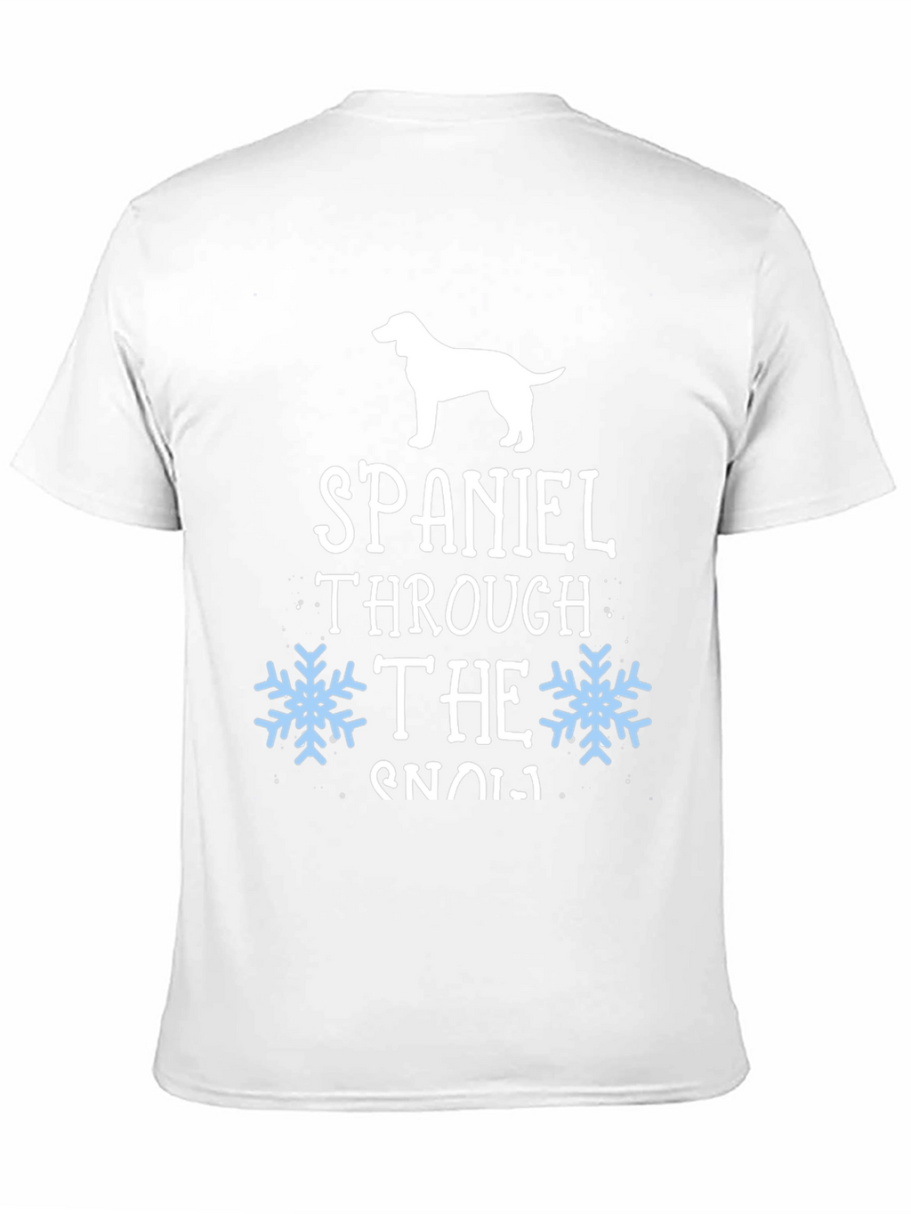 Spaniel Through the Snow T-Shirt