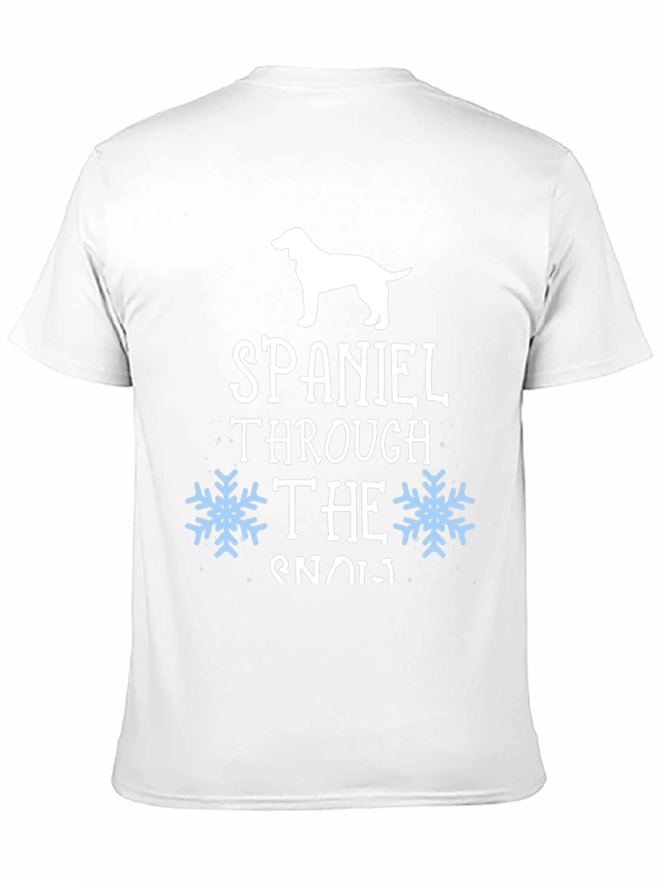 Spaniel Through the Snow T-Shirt