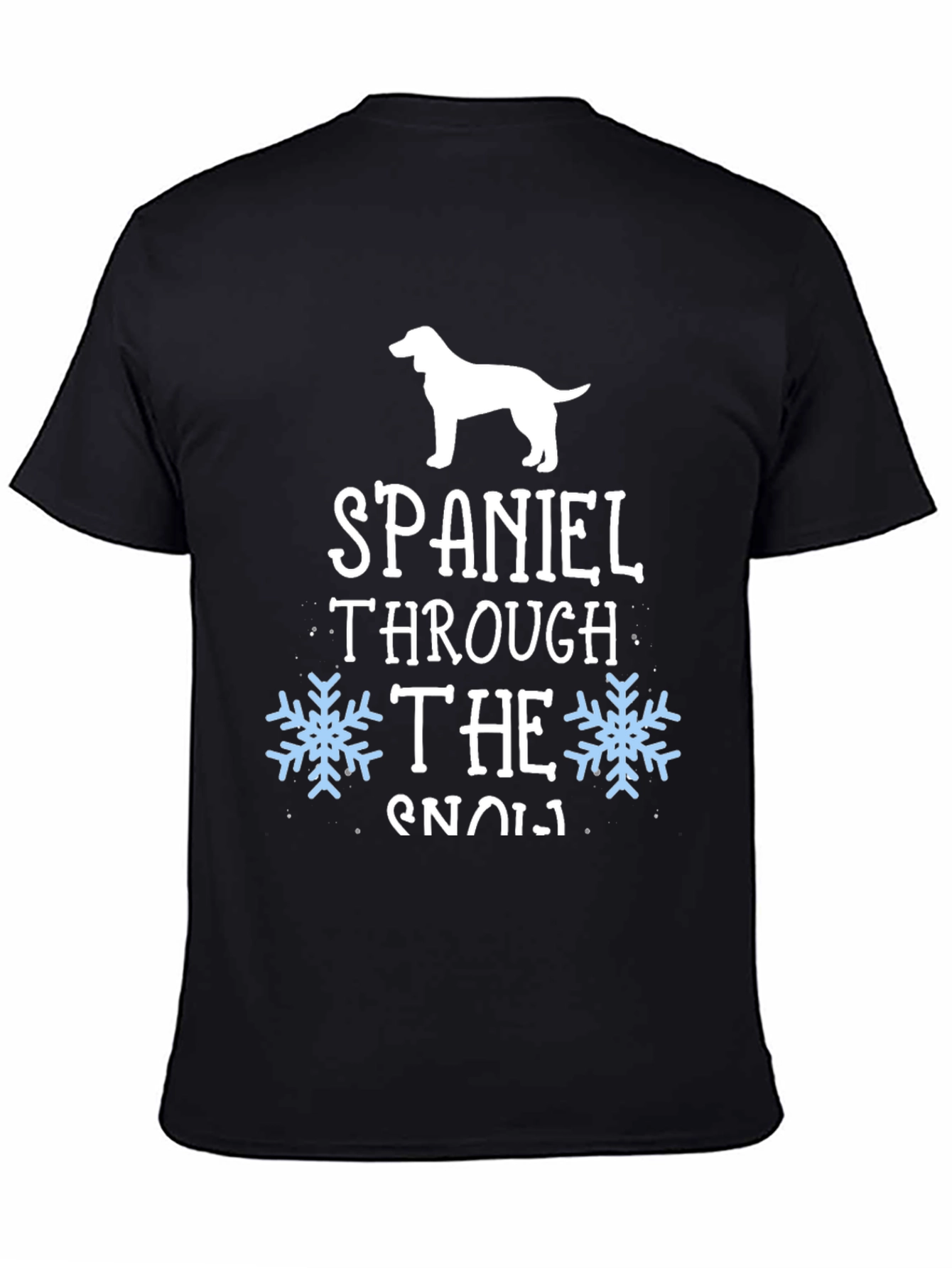 Spaniel Through the Snow T-Shirt
