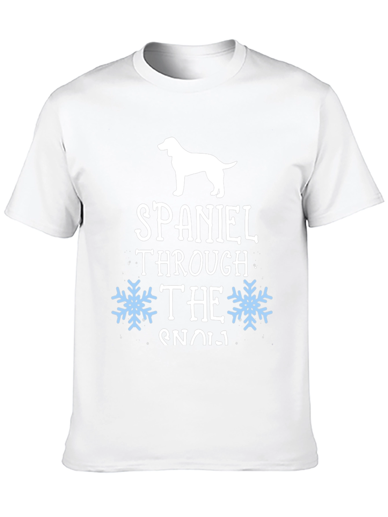 Spaniel Through the Snow T-Shirt