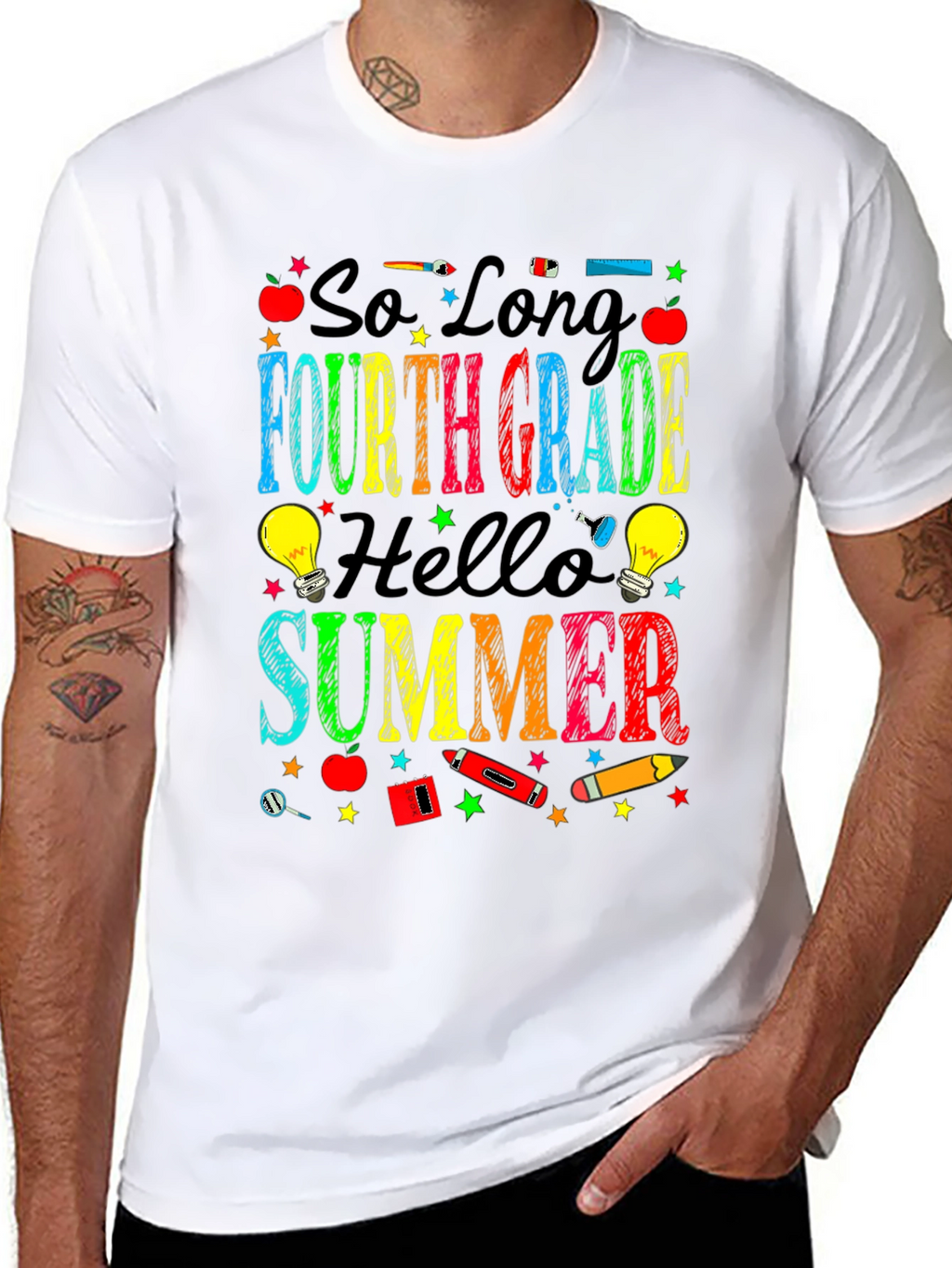 So Long Fourth Grade Hello Summer T-Shirt