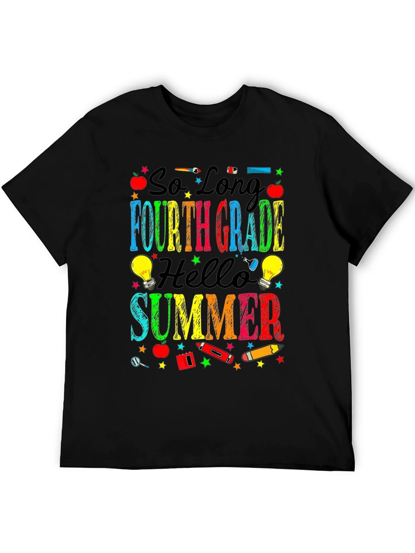 So Long Fourth Grade Hello Summer T-Shirt