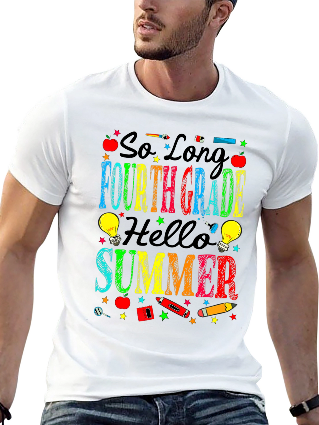 So Long Fourth Grade Hello Summer T-Shirt