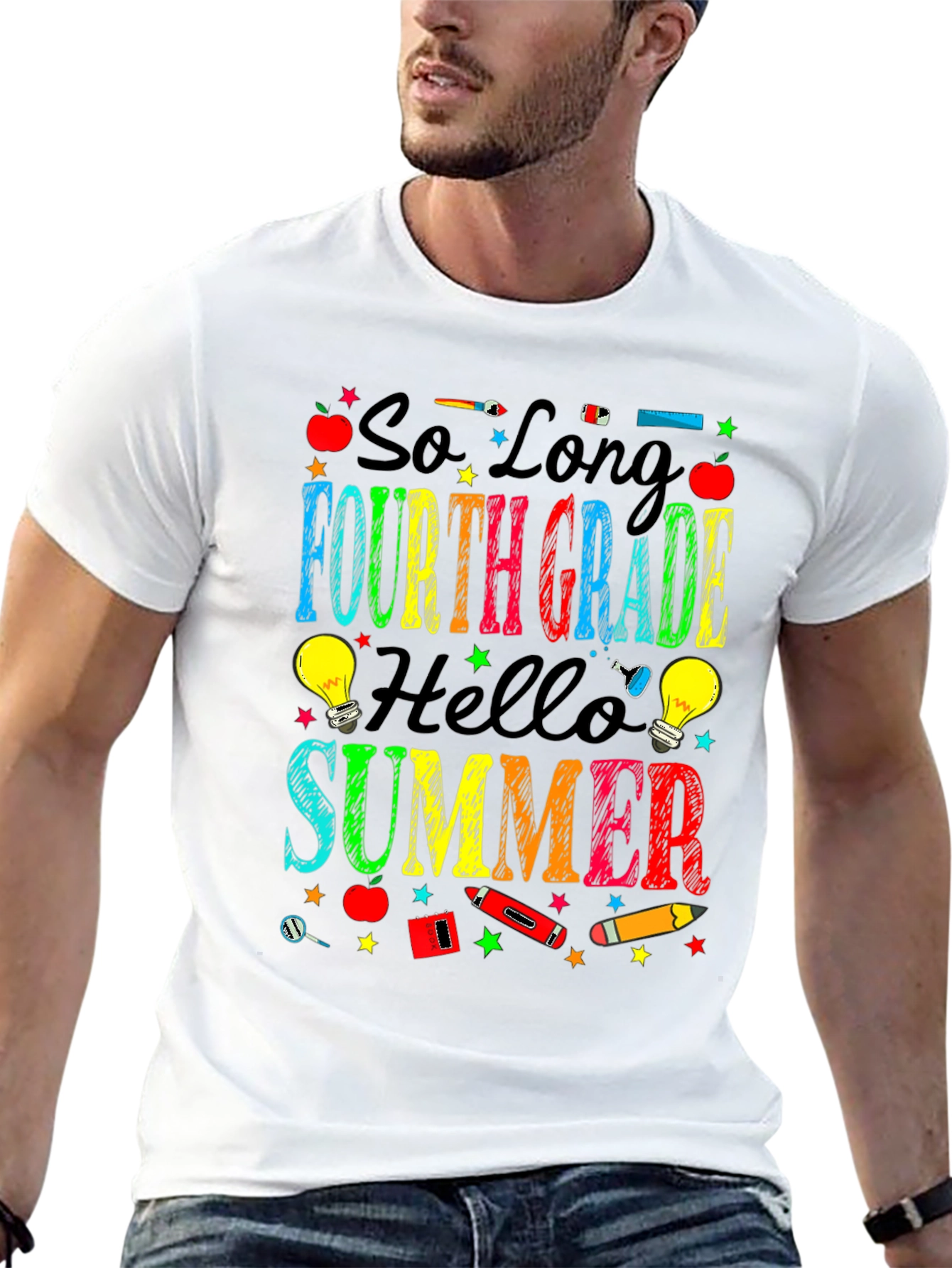 So Long Fourth Grade Hello Summer T-Shirt
