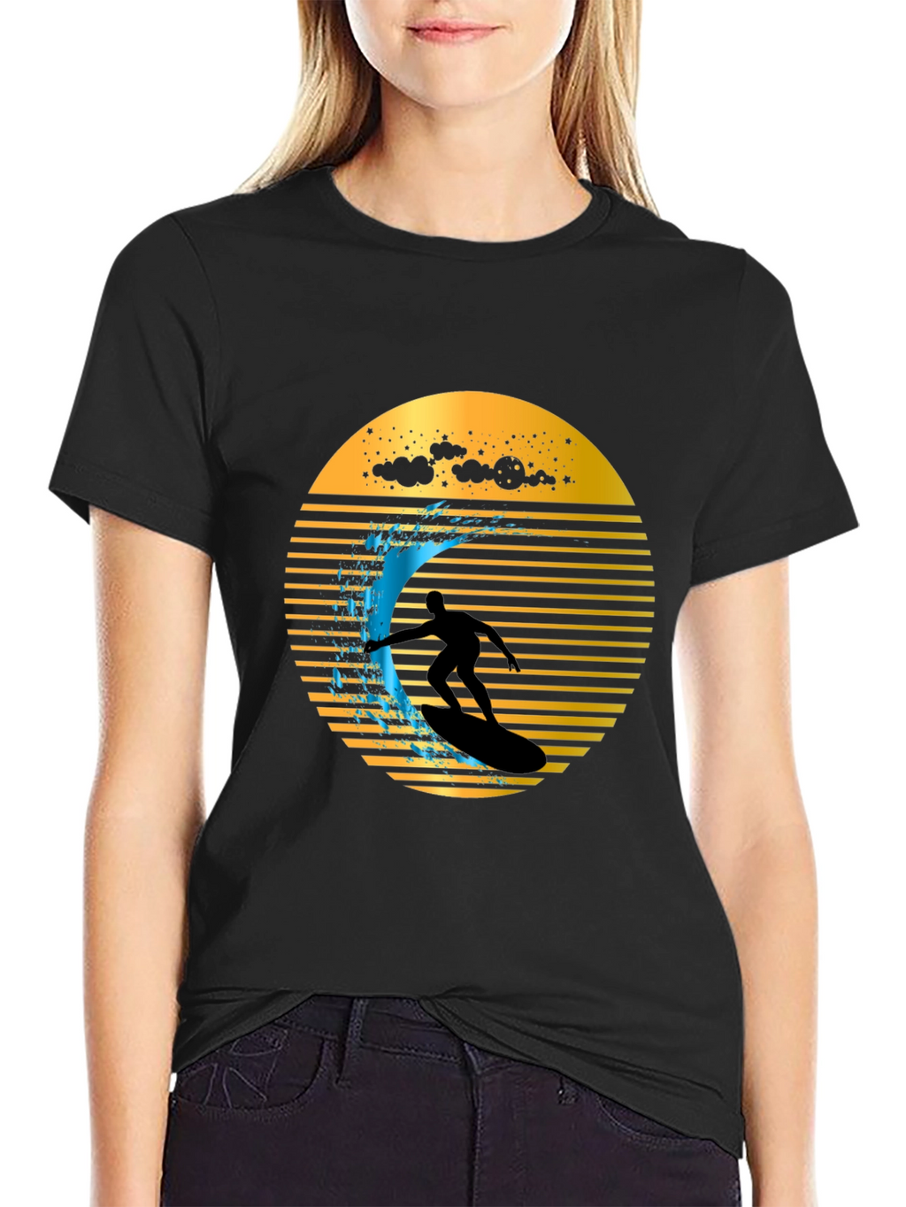 Retro Surfer Graphic Tee