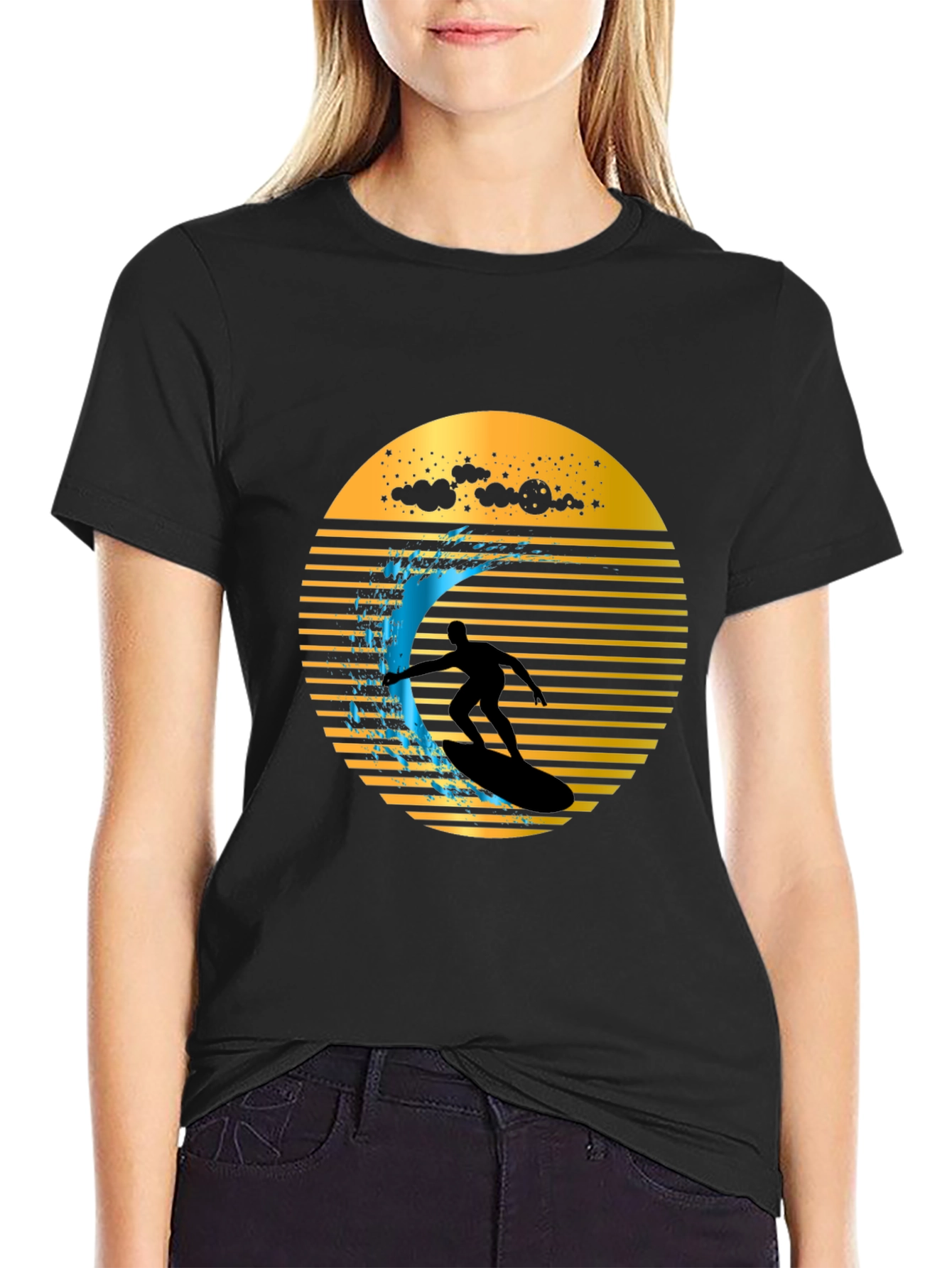 Retro Surfer Graphic Tee