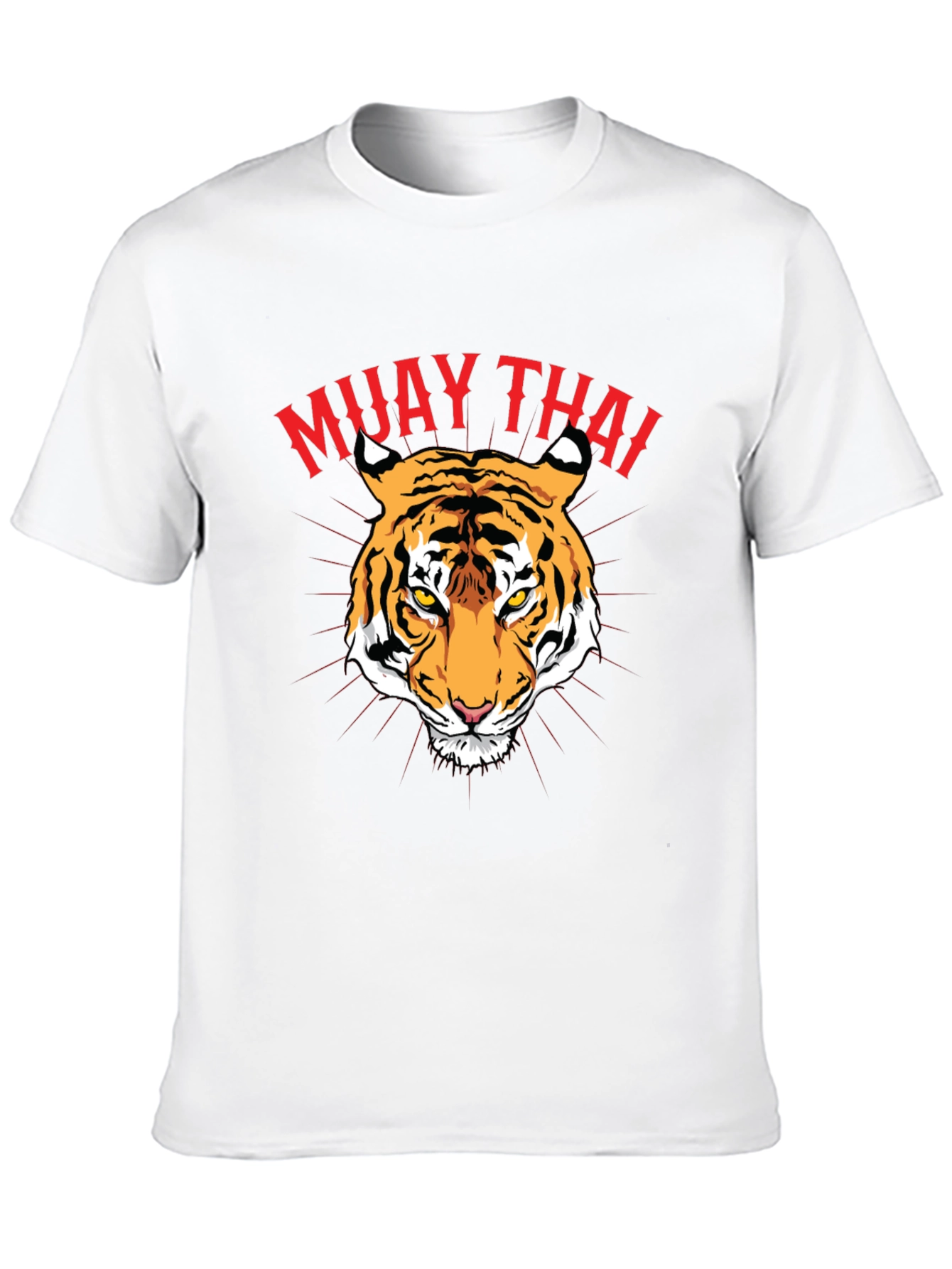 Muay Thai Tiger Graphic Tee - Black