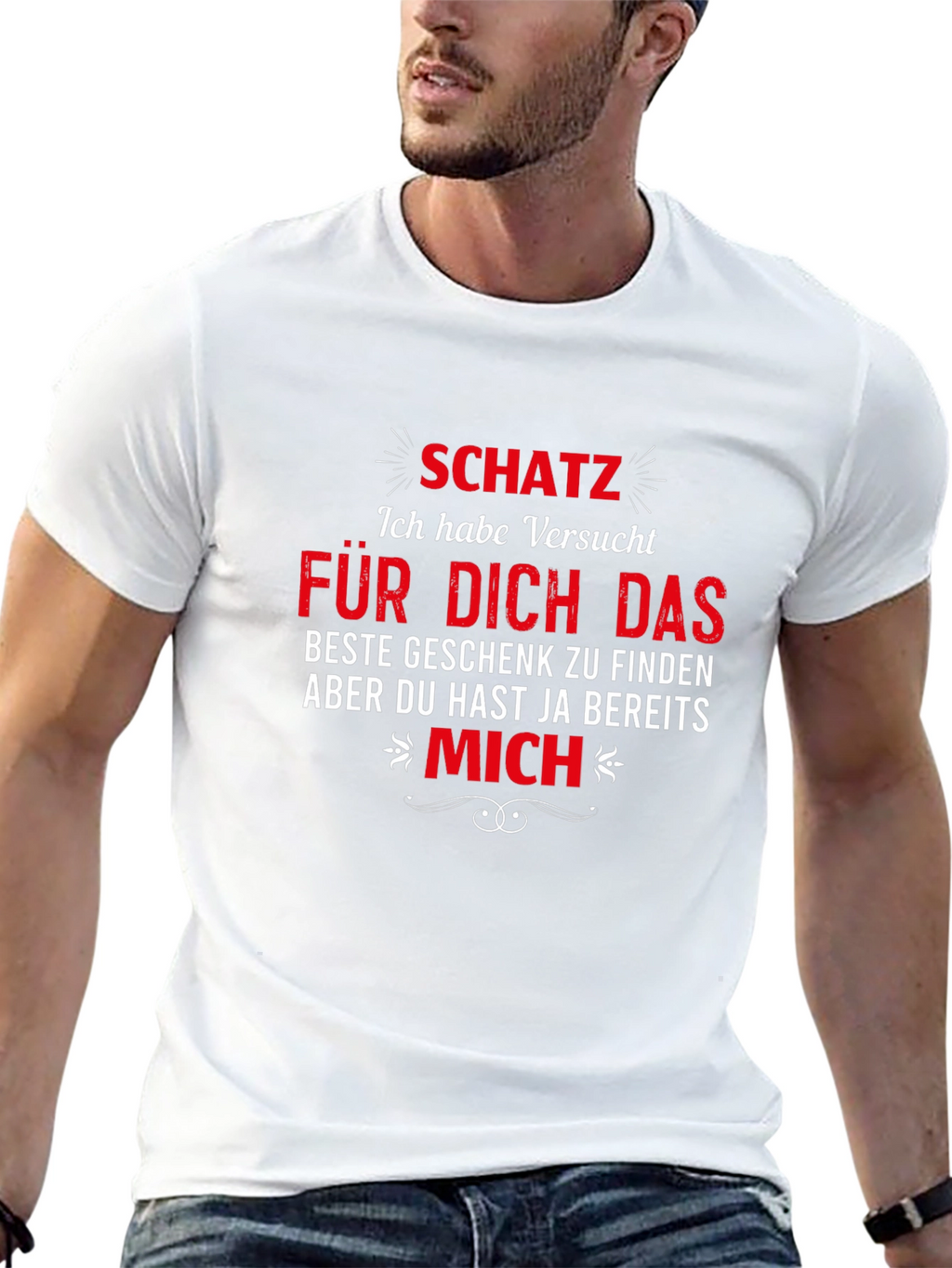 Funny German Schatzi T-Shirt Gift Idea