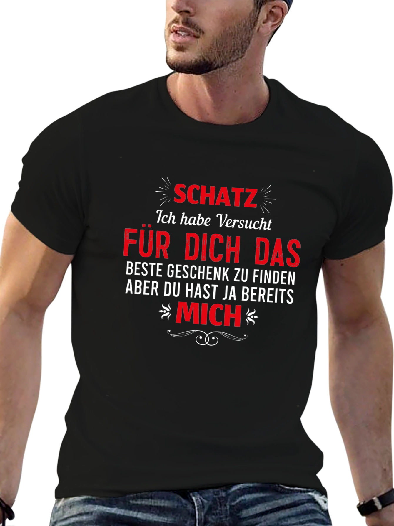 Funny German Schatzi T-Shirt Gift Idea