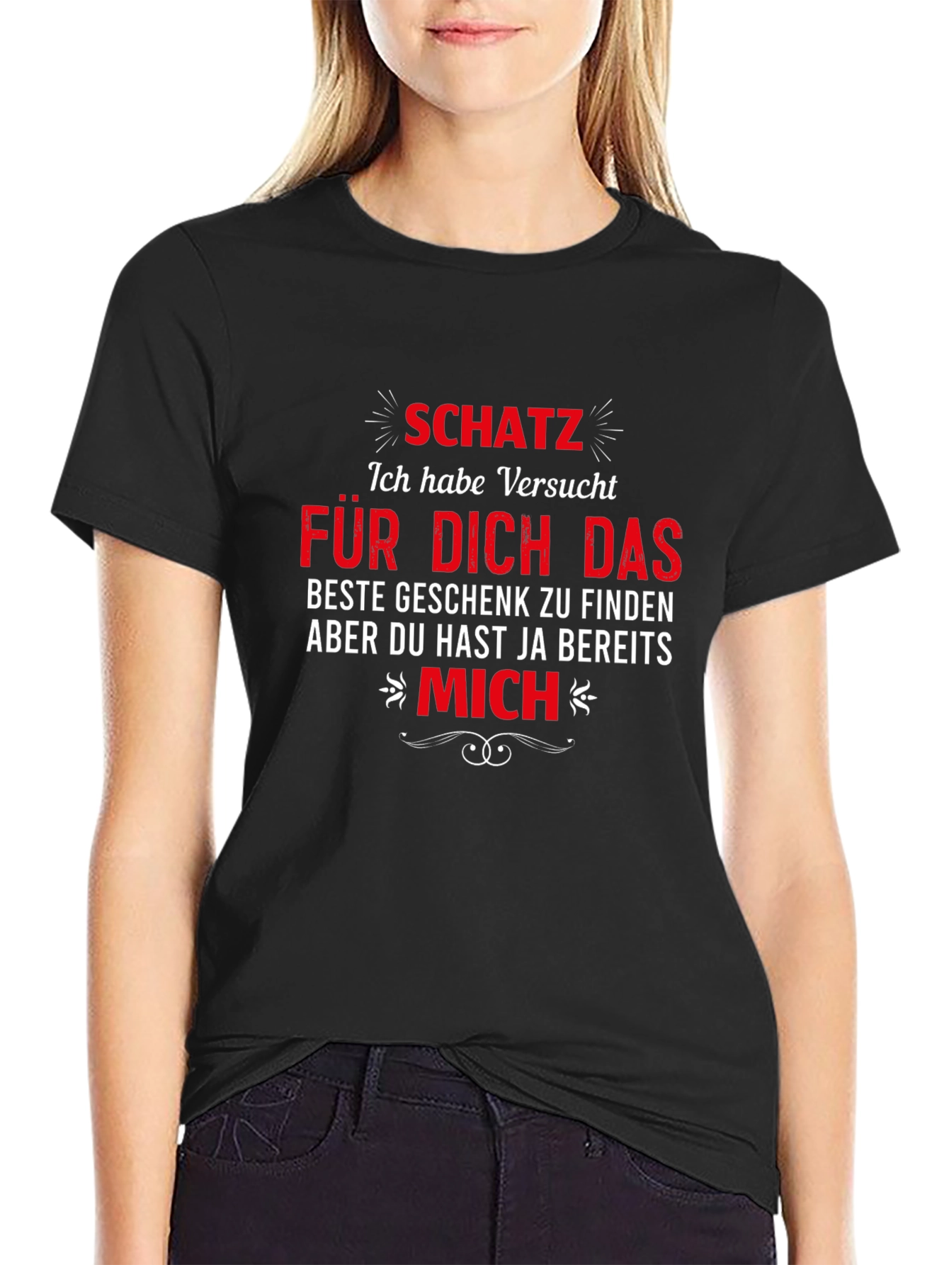 Funny German Schatzi T-Shirt Gift Idea