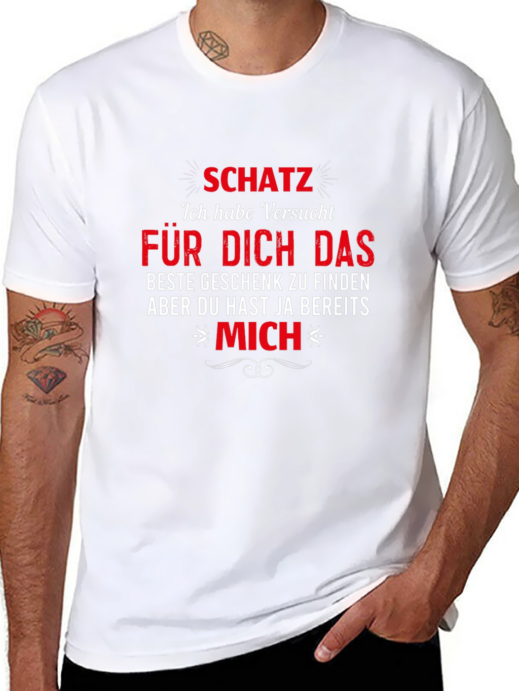 Funny German Schatzi T-Shirt Gift Idea