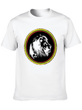 Rasta Lion Graphic Tee - Black