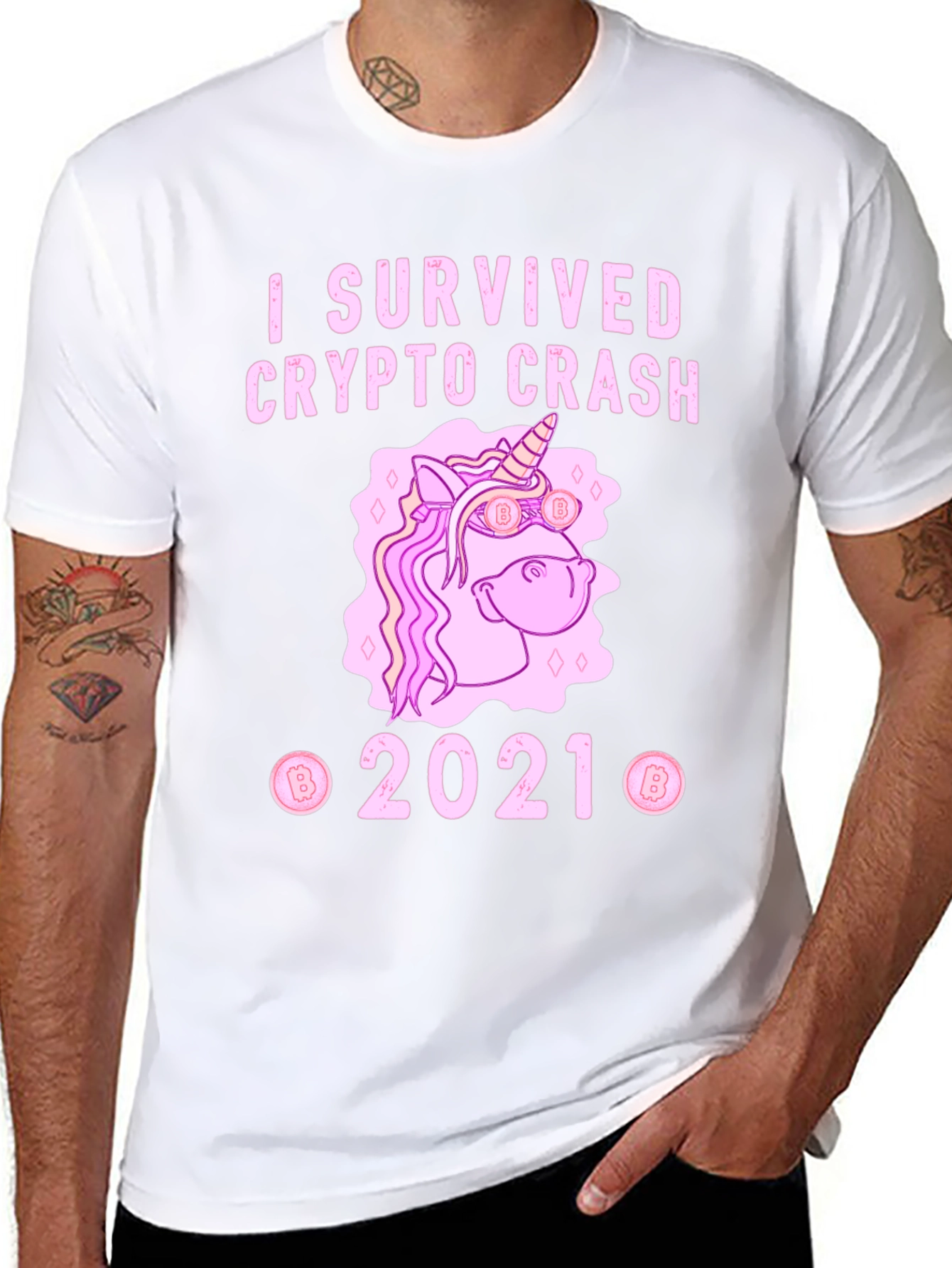 Crypto Crash Survivor 2021 T-Shirt