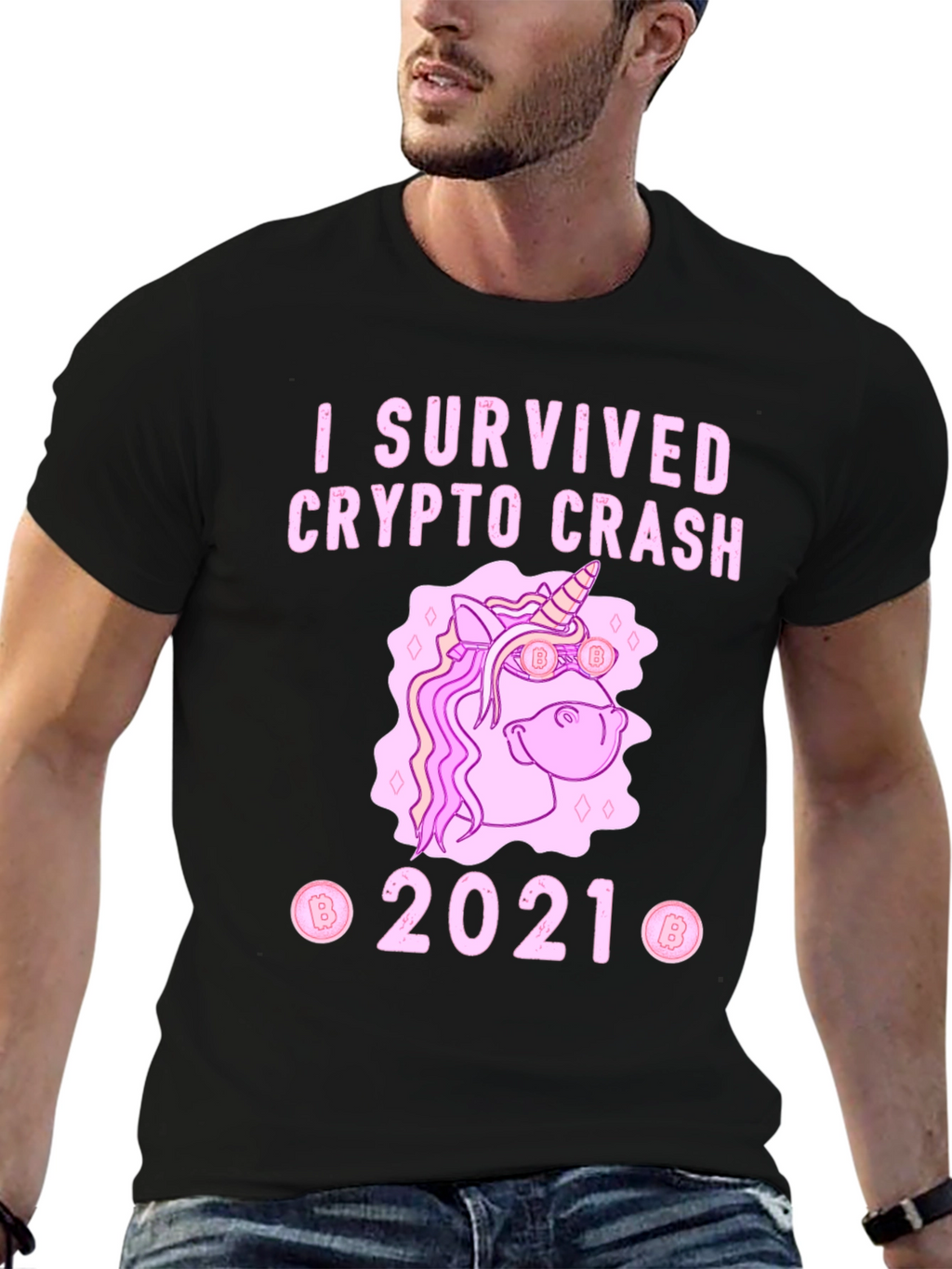 Crypto Crash Survivor 2021 T-Shirt