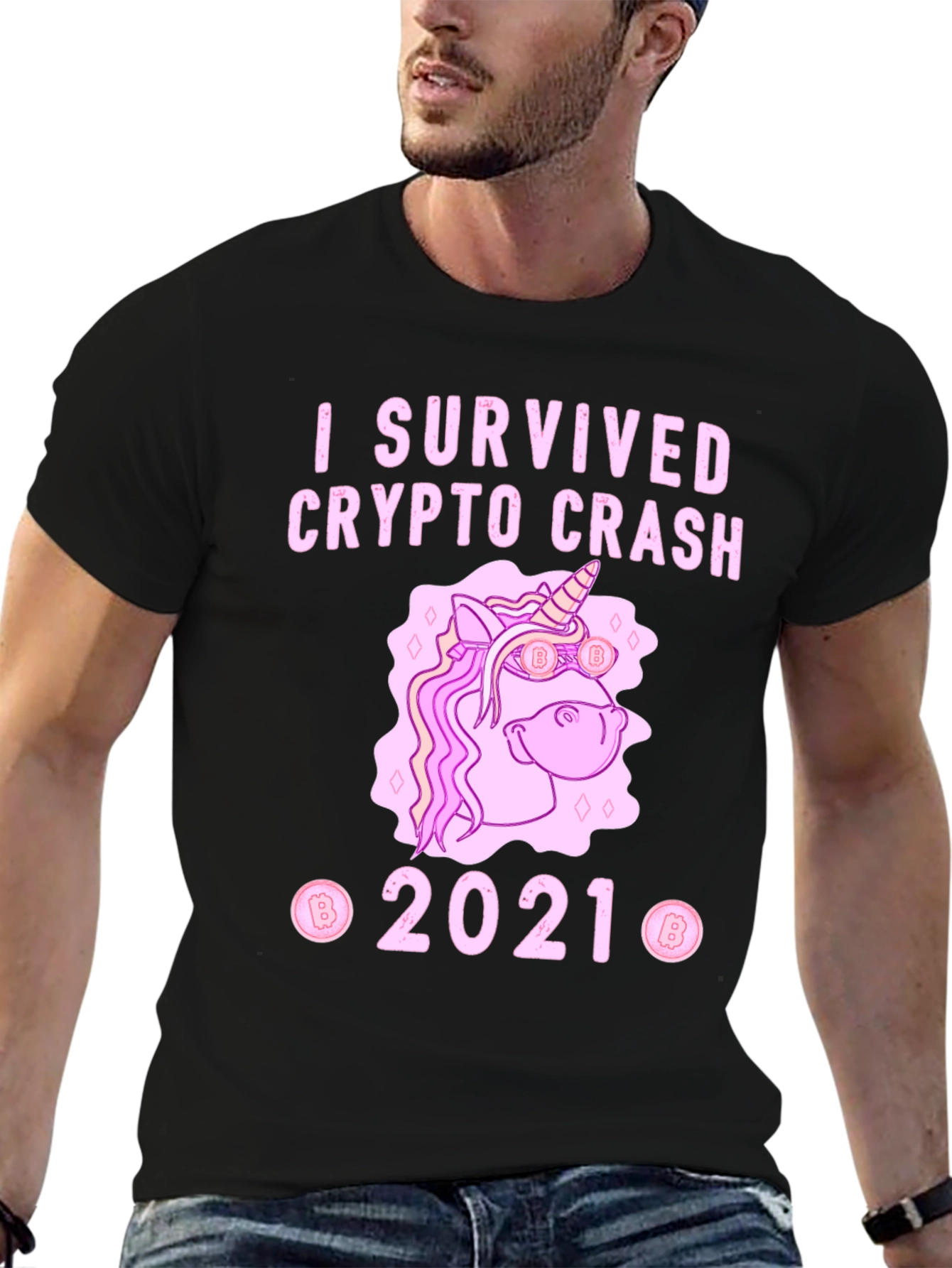 Crypto Crash Survivor 2021 T-Shirt