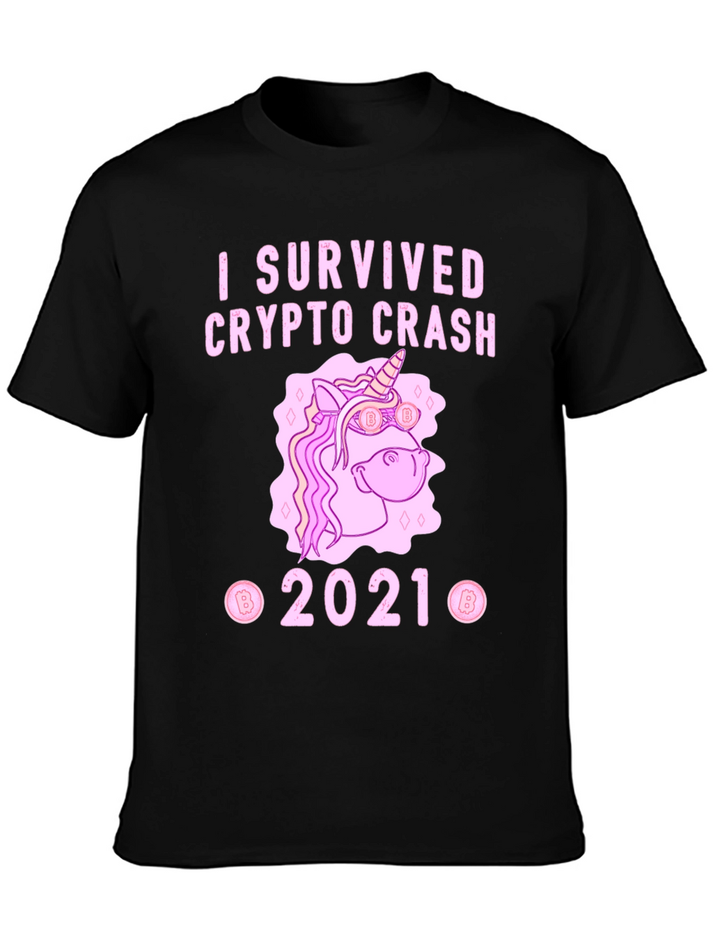 Crypto Crash Survivor 2021 T-Shirt
