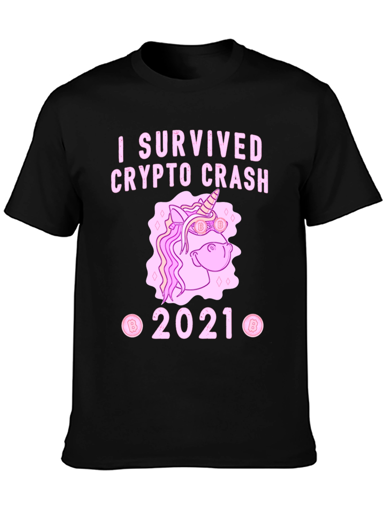 Crypto Crash Survivor 2021 T-Shirt