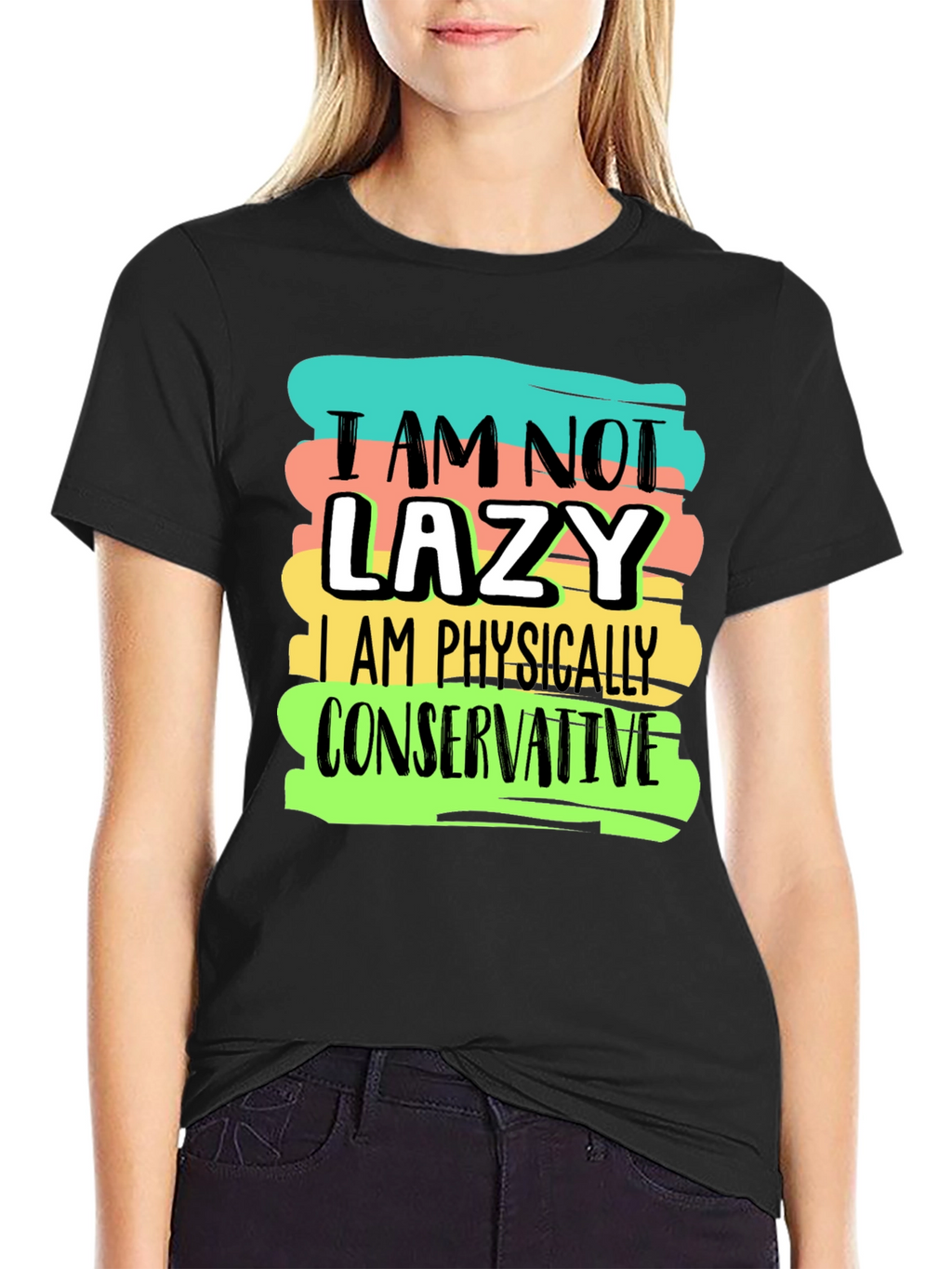 Funny I am not lazy Graphic T-Shirt