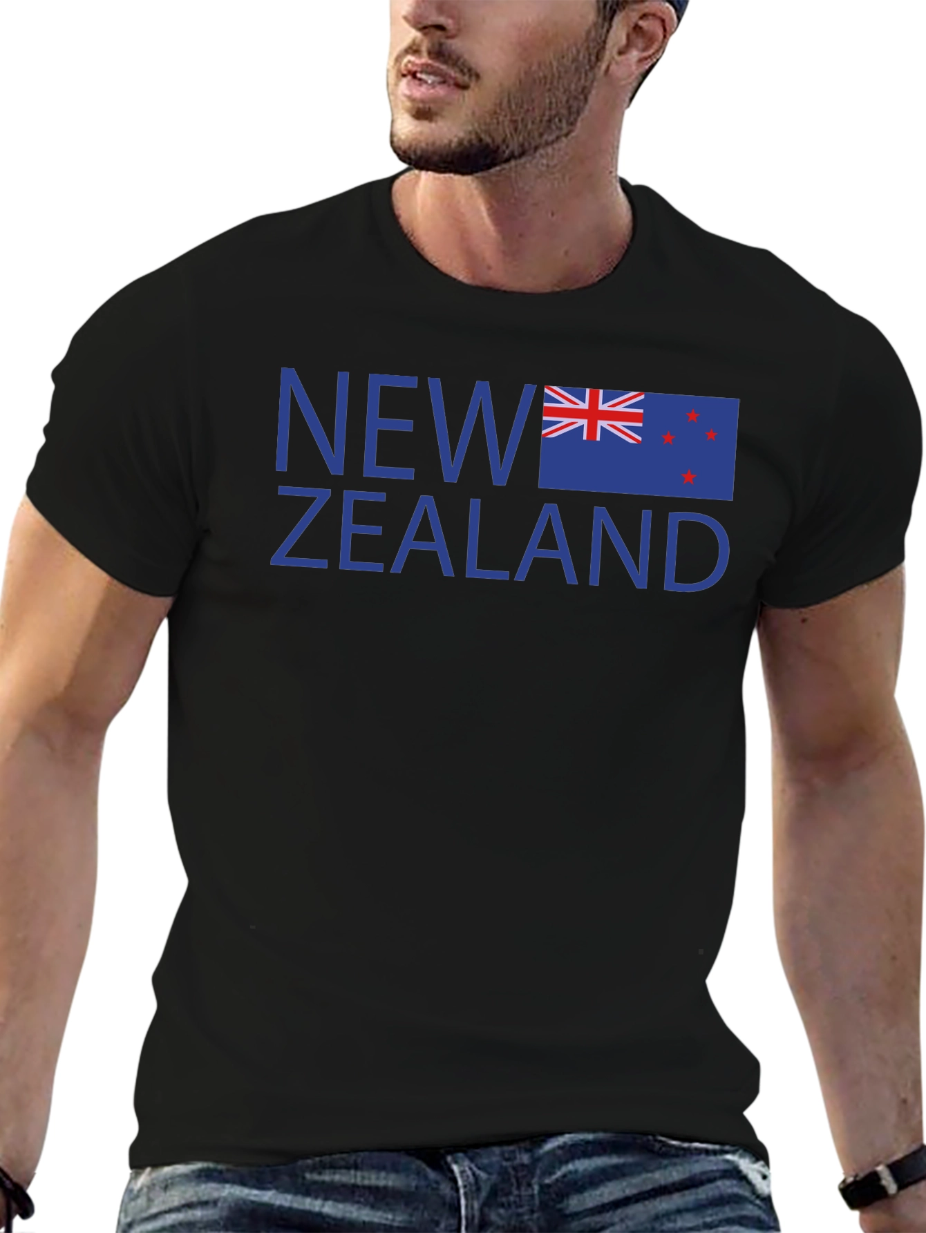 New Zealand Flag Graphic T-Shirt