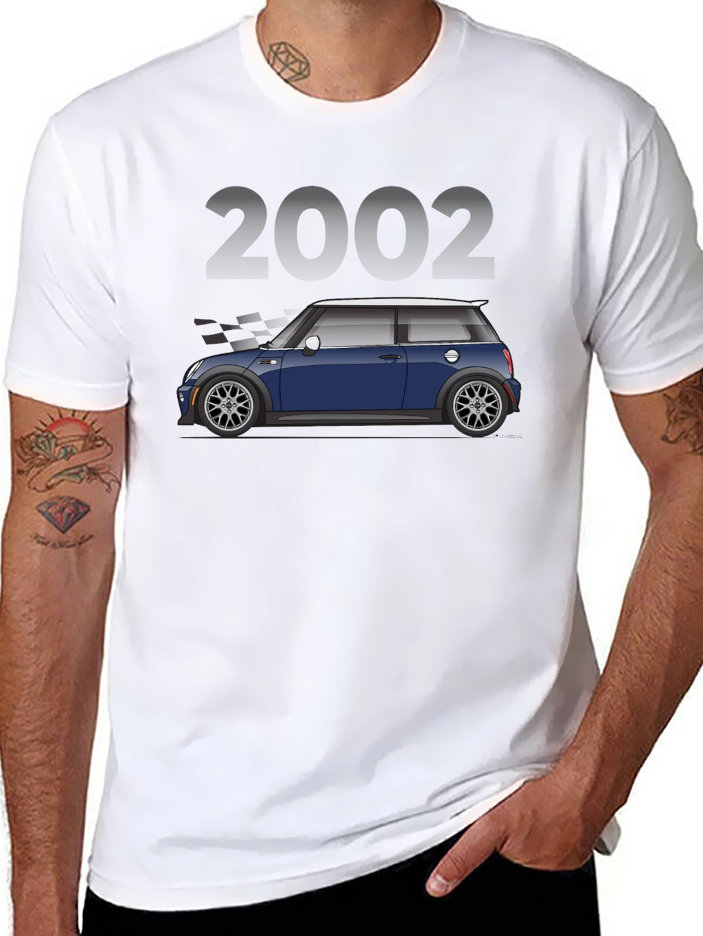 2002 Mini Cooper T-Shirt - Automotive Enthusiast Apparel