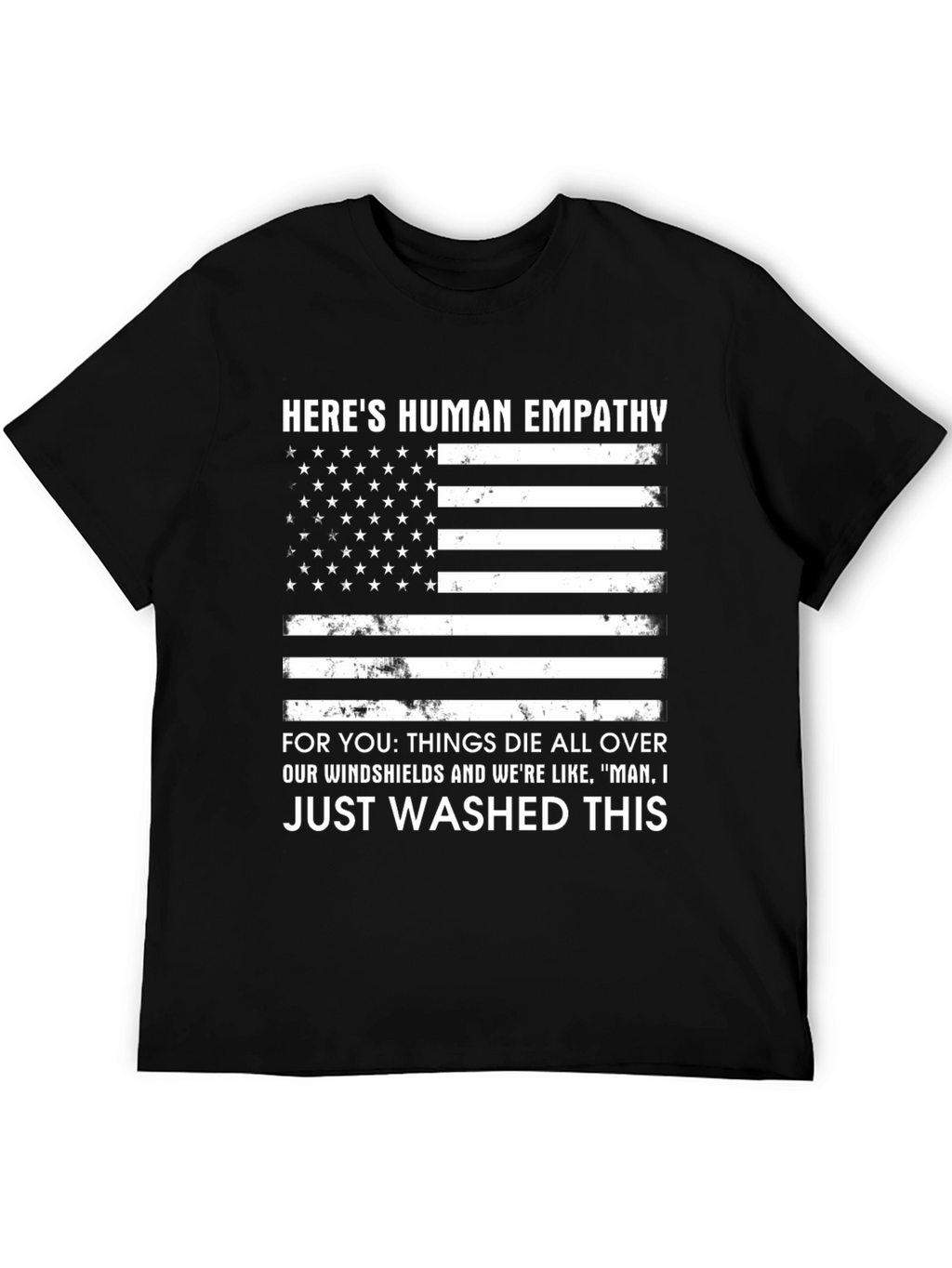 Human Empathy Flag Graphic T-Shirt