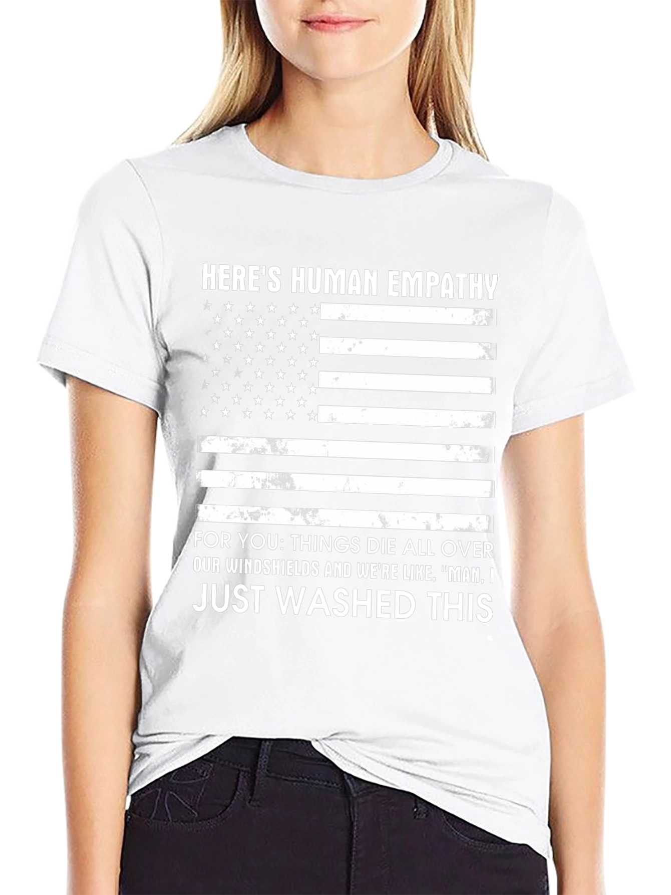 Human Empathy Flag Graphic T-Shirt