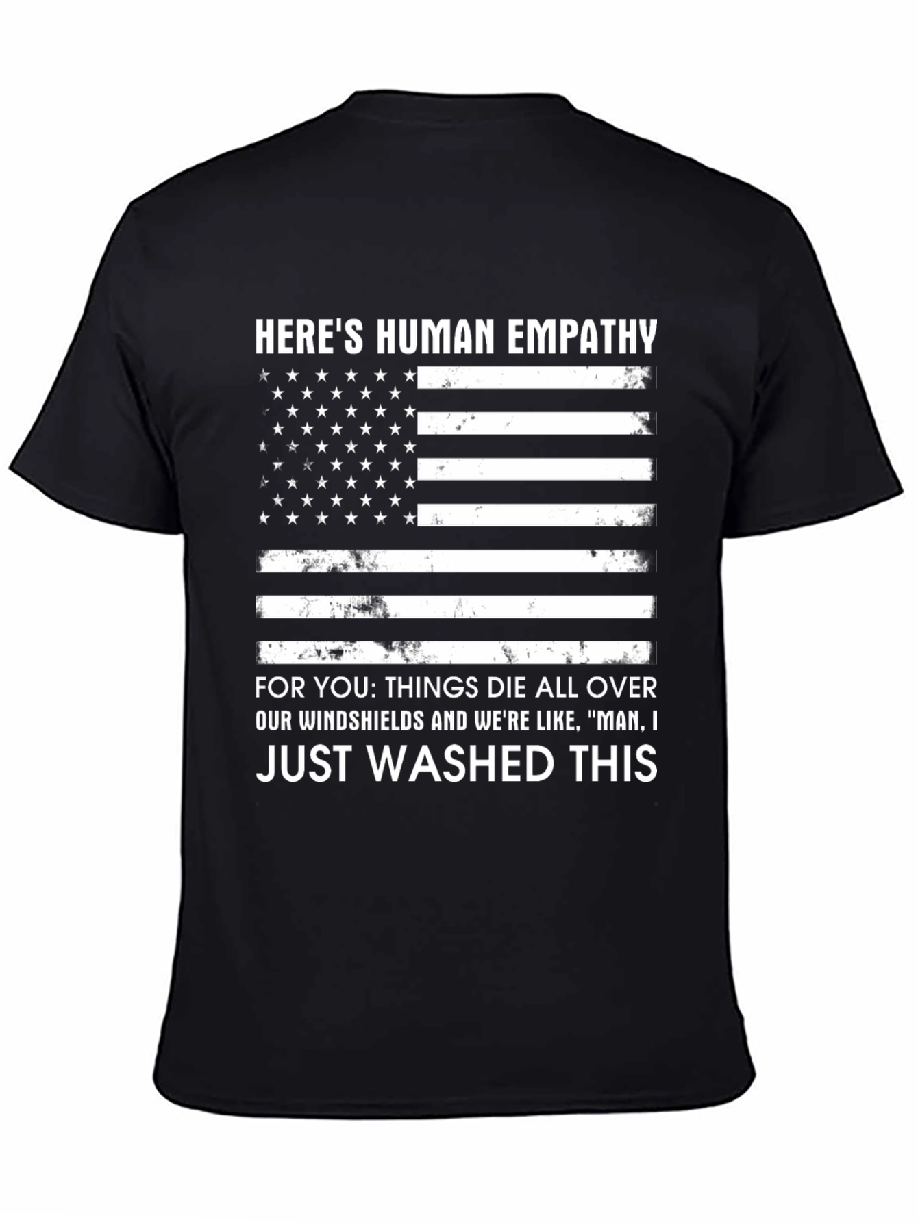 Human Empathy Flag Graphic T-Shirt