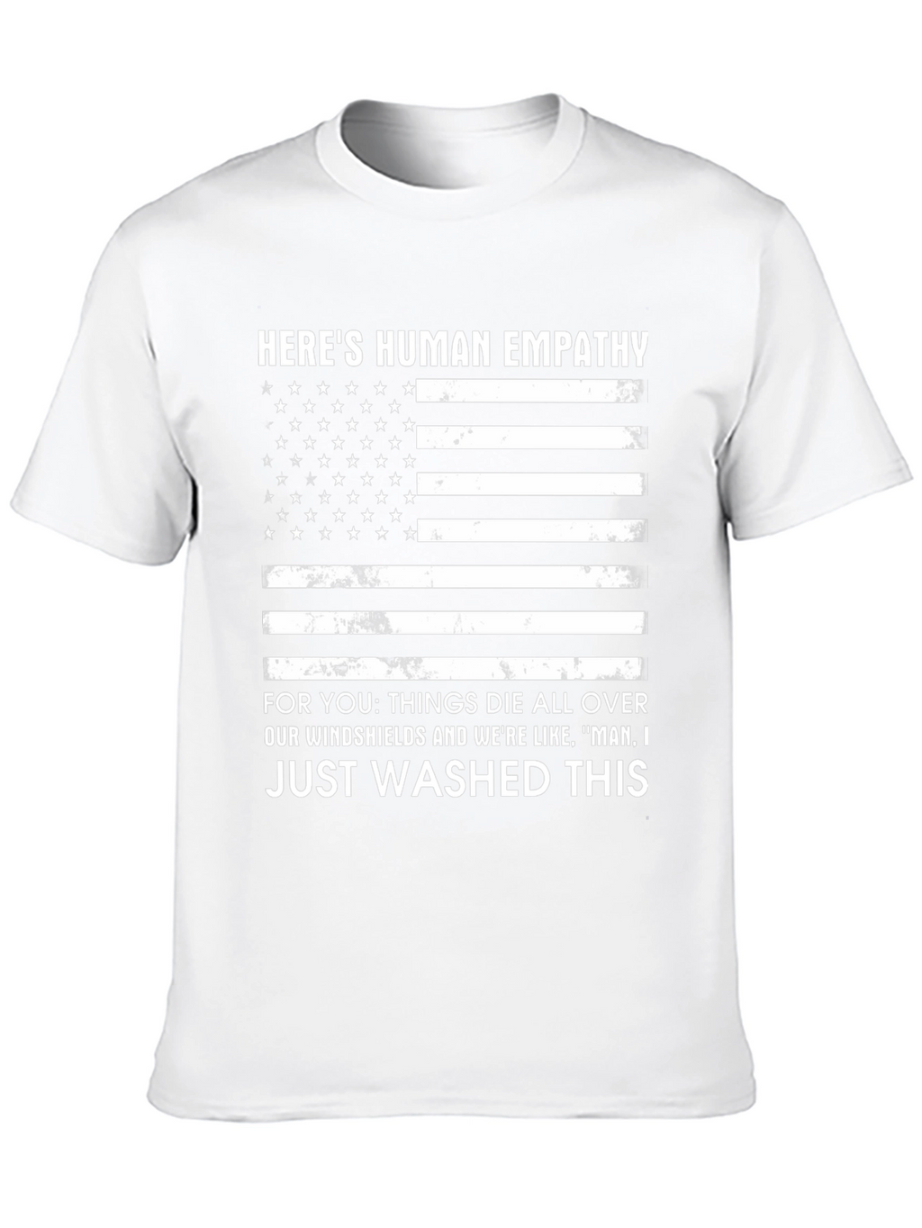 Human Empathy Flag Graphic T-Shirt