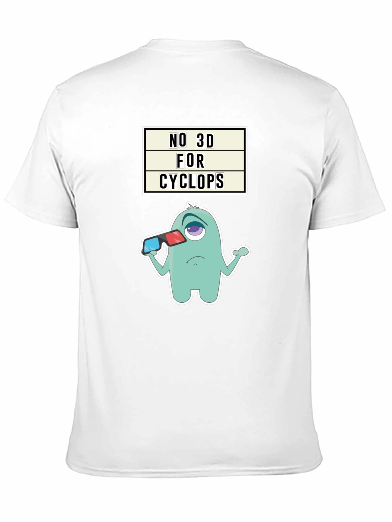 Cyclops 3D Humor T-Shirt